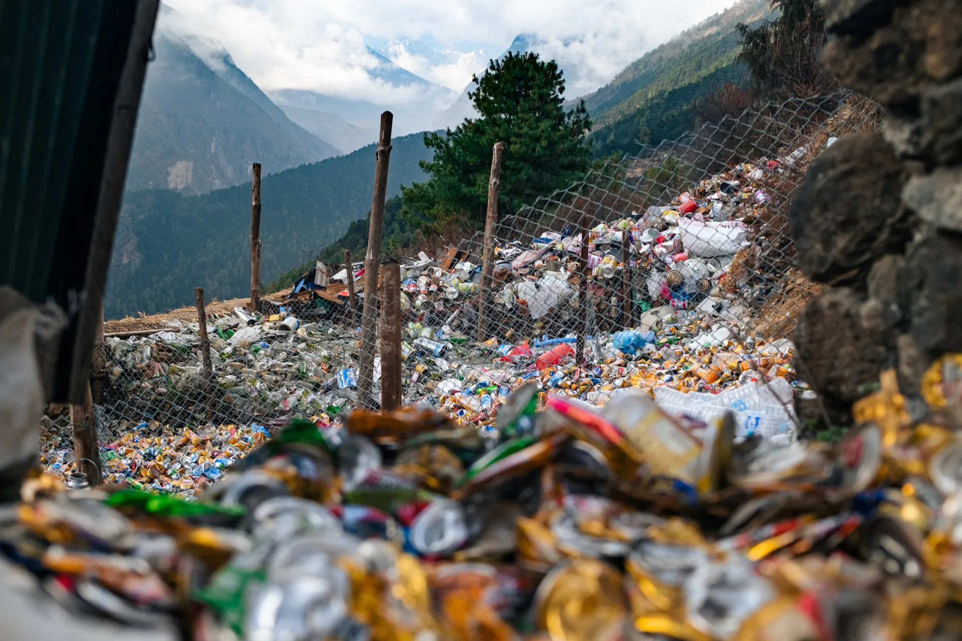 Visitors interacting with touchscreen displays at the experience center