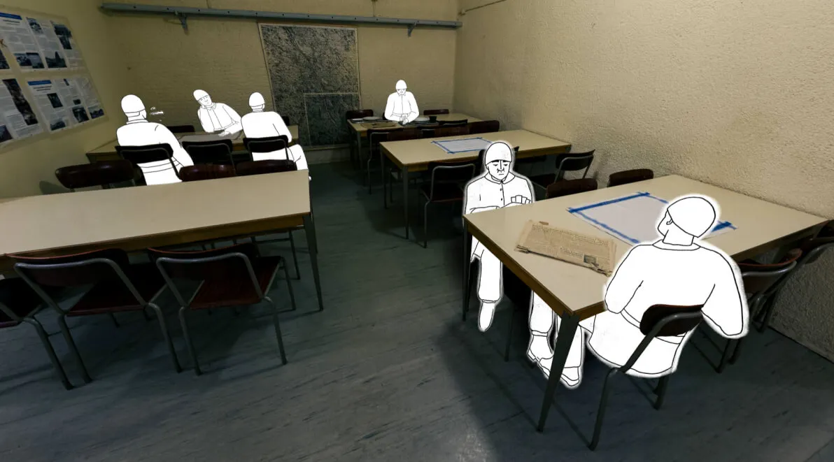 3D reconstruction of the fort command center