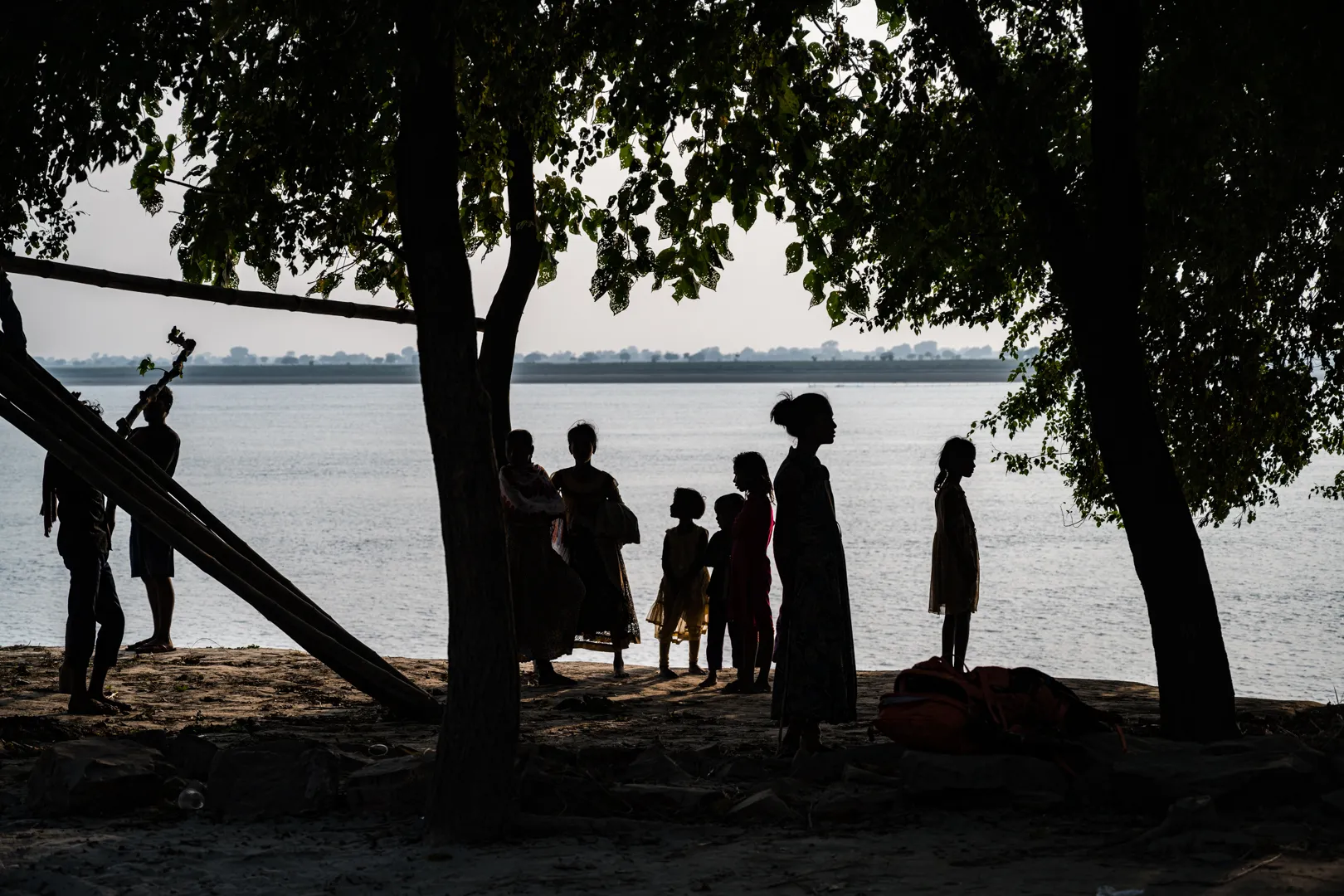 Plastic on the Ganges