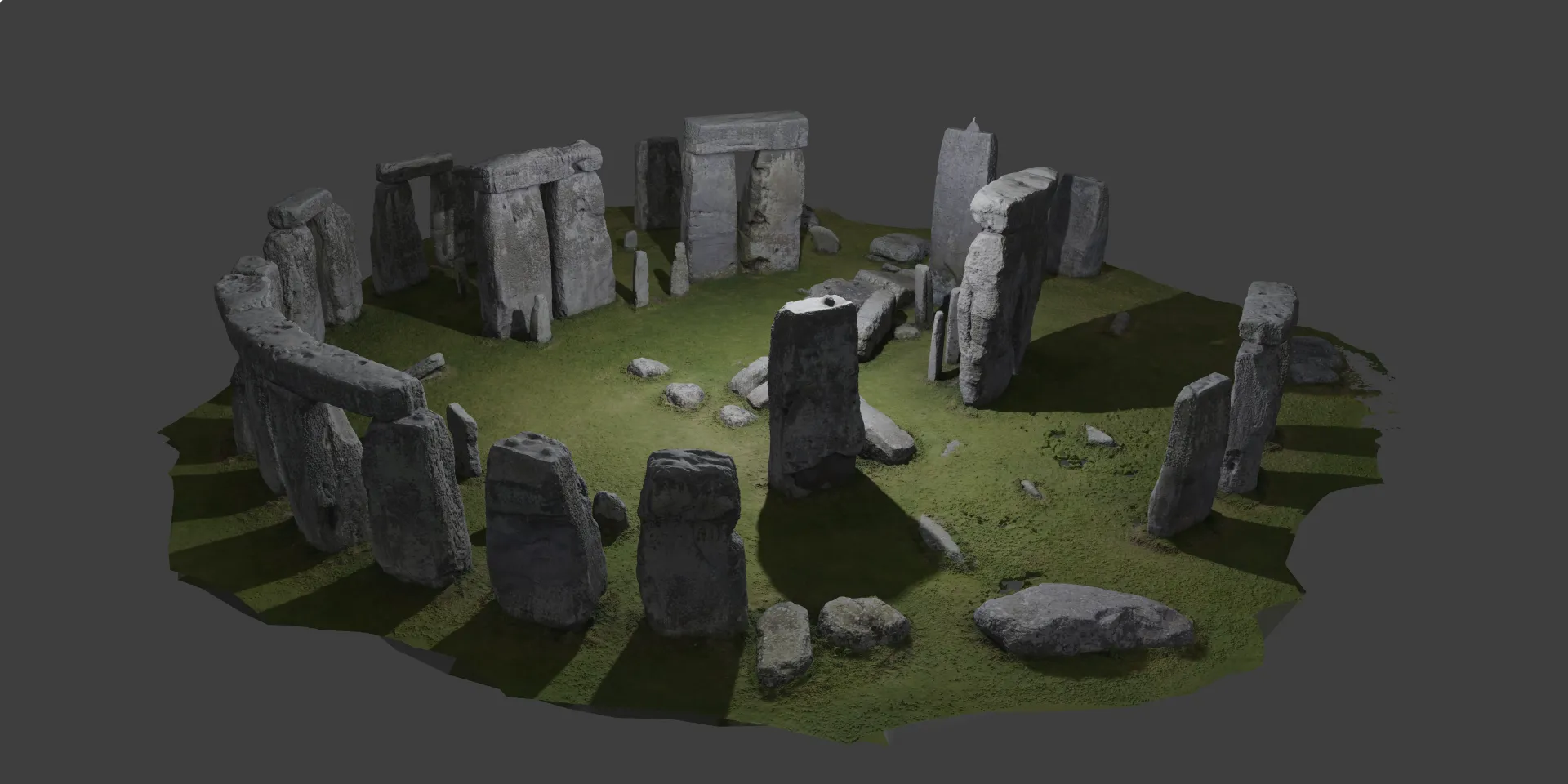 Stonehenge in 3D